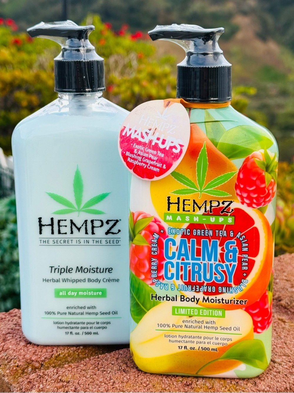 Hempz Calm & Citrusy + Triple Moisture Duo